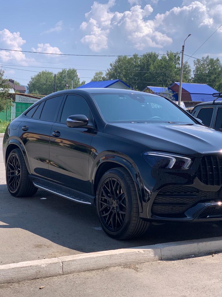 Mercedes GLE Coupe C167 на 21" кованых дисках нашего производства фото 1